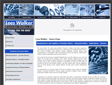 Tablet Screenshot of leeswalker.com